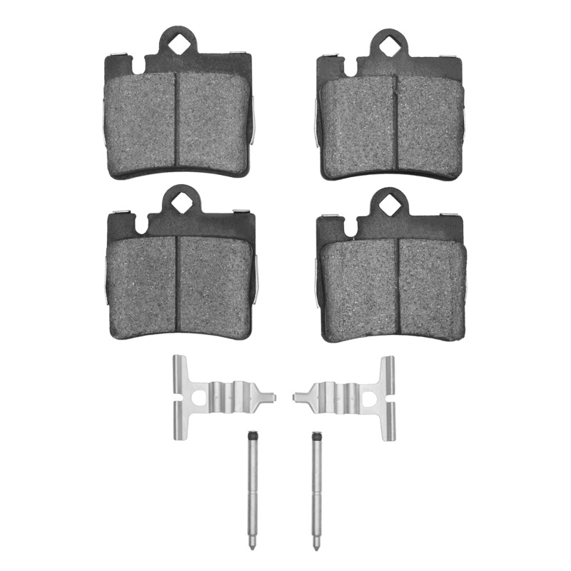 Mercedes-Benz CL55 AMG Brake Pads - Rear - R1 Concepts - Semi Met - `00-`03 Mercedes-Benz CL55 AMG Brake Pads - Rear - R1 Concepts - Semi Met - `00-`03